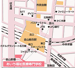 電波学園アクセスマップ